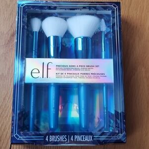 e.l.f Precious Gems 4 pc. Makeup Brush Set NWB